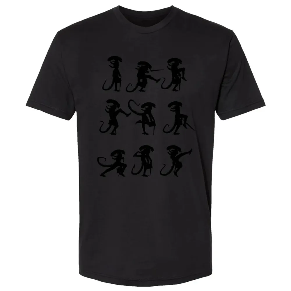 Alien Silly Walks Premium Unisex T-shirt - 15