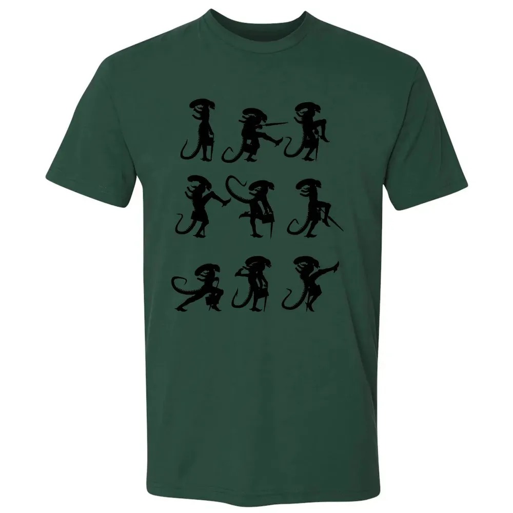 Alien Silly Walks Premium Unisex T-shirt - 12