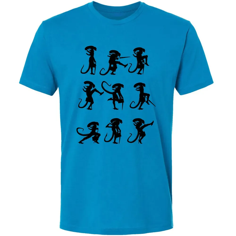 Alien Silly Walks Premium Unisex T-shirt - 4