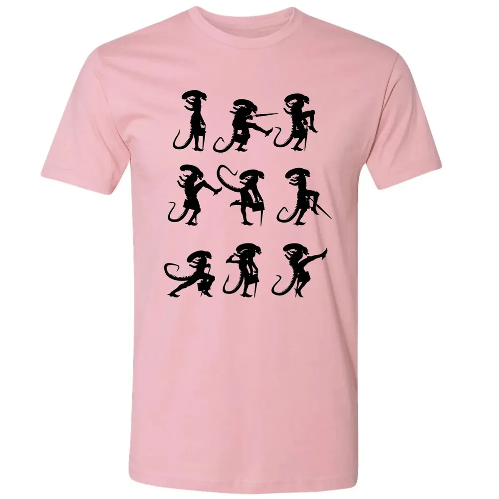 Alien Silly Walks Premium Unisex T-shirt - 3