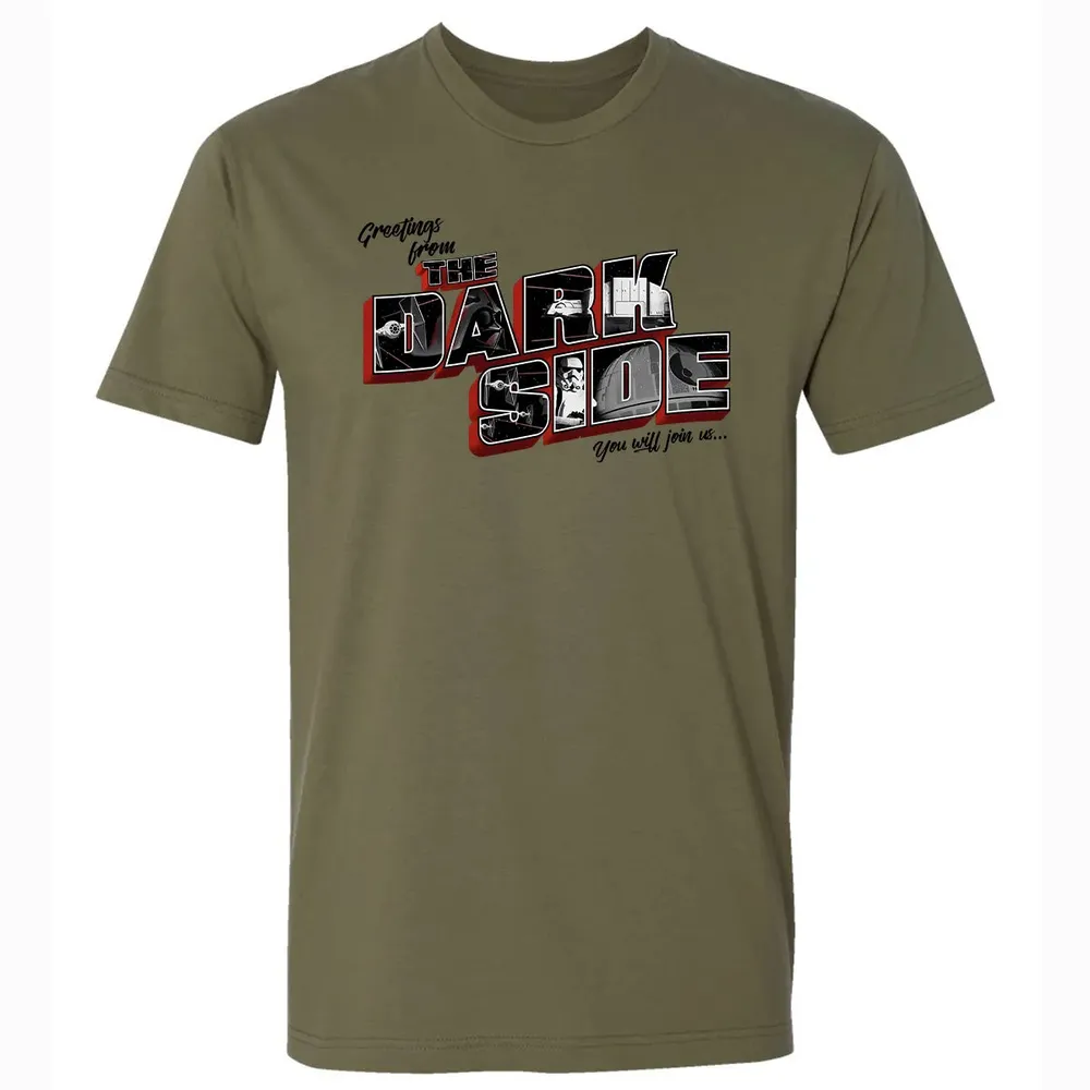 Greetings From Dark Side Premium Unisex T-shirt - 5