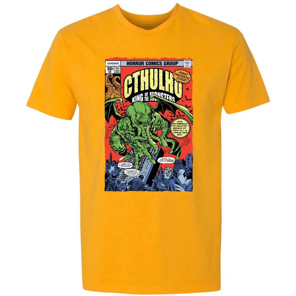 Cthulhu Comic Premium Unisex T-shirt - 11