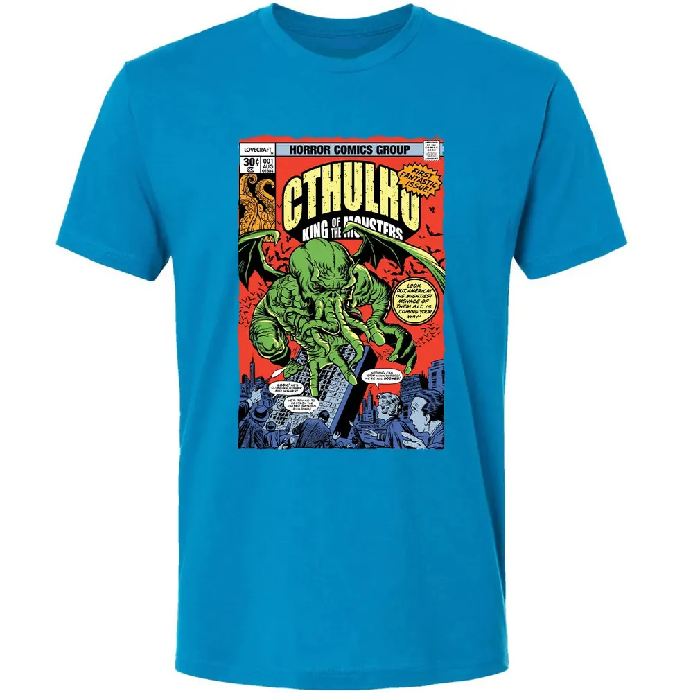 Cthulhu Comic Premium Unisex T-shirt - 15