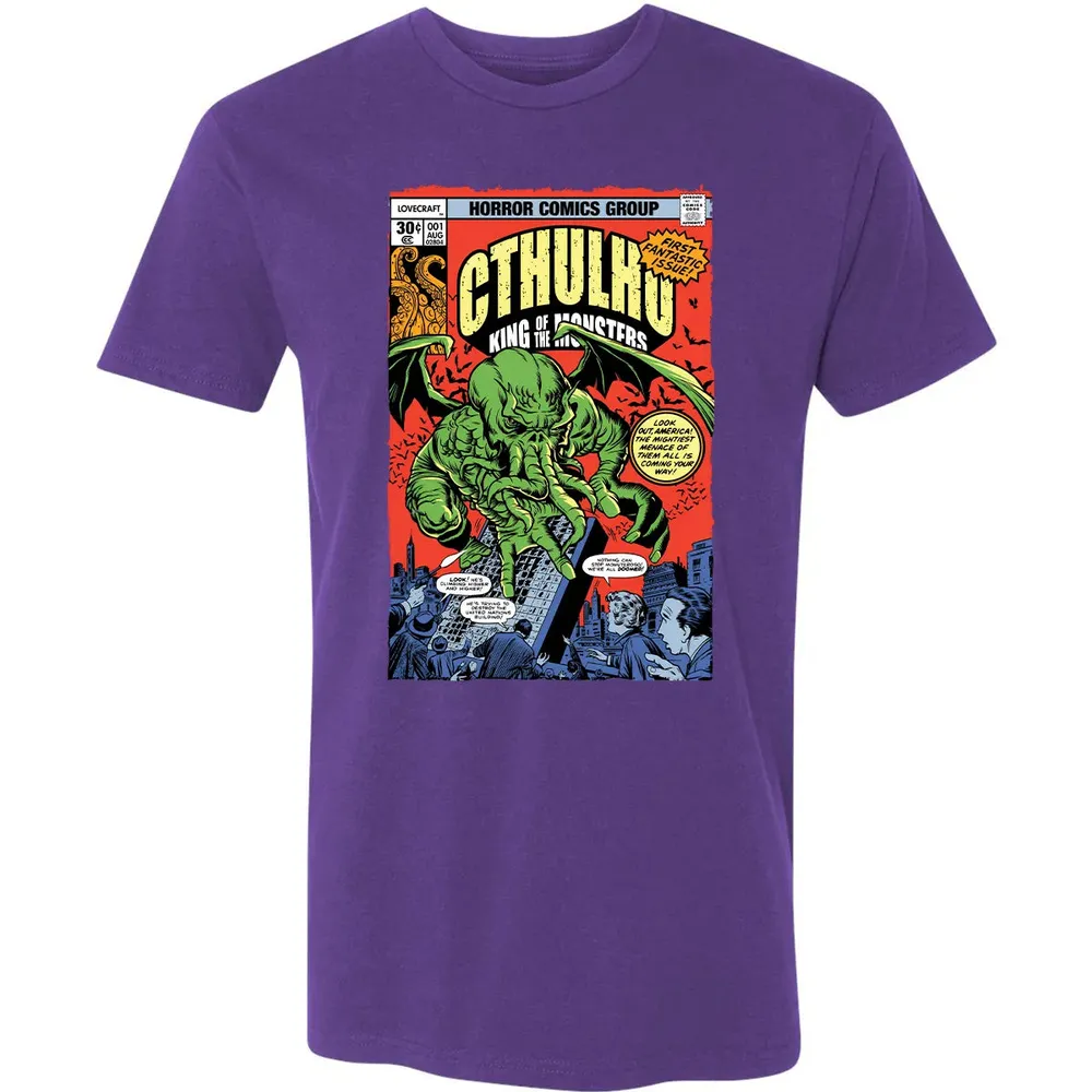 Cthulhu Comic Premium Unisex T-shirt - 7