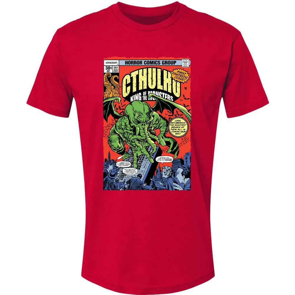 Cthulhu Comic Premium Unisex T-shirt - 6