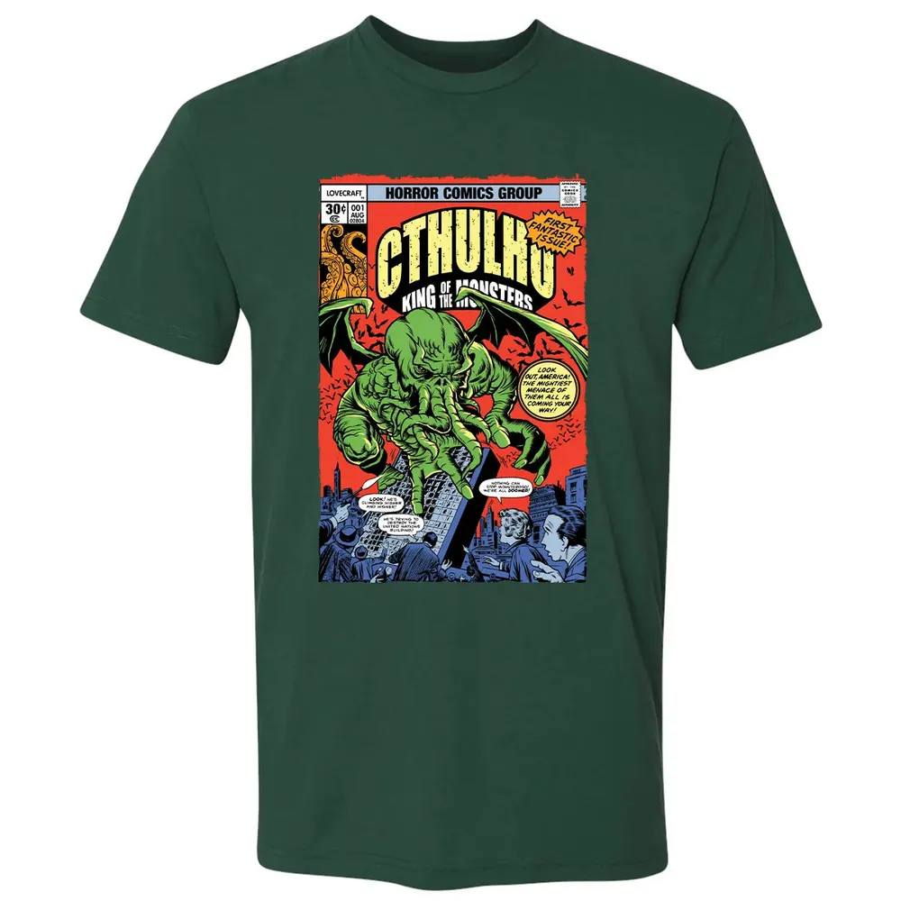 Cthulhu Comic Premium Unisex T-shirt - 12