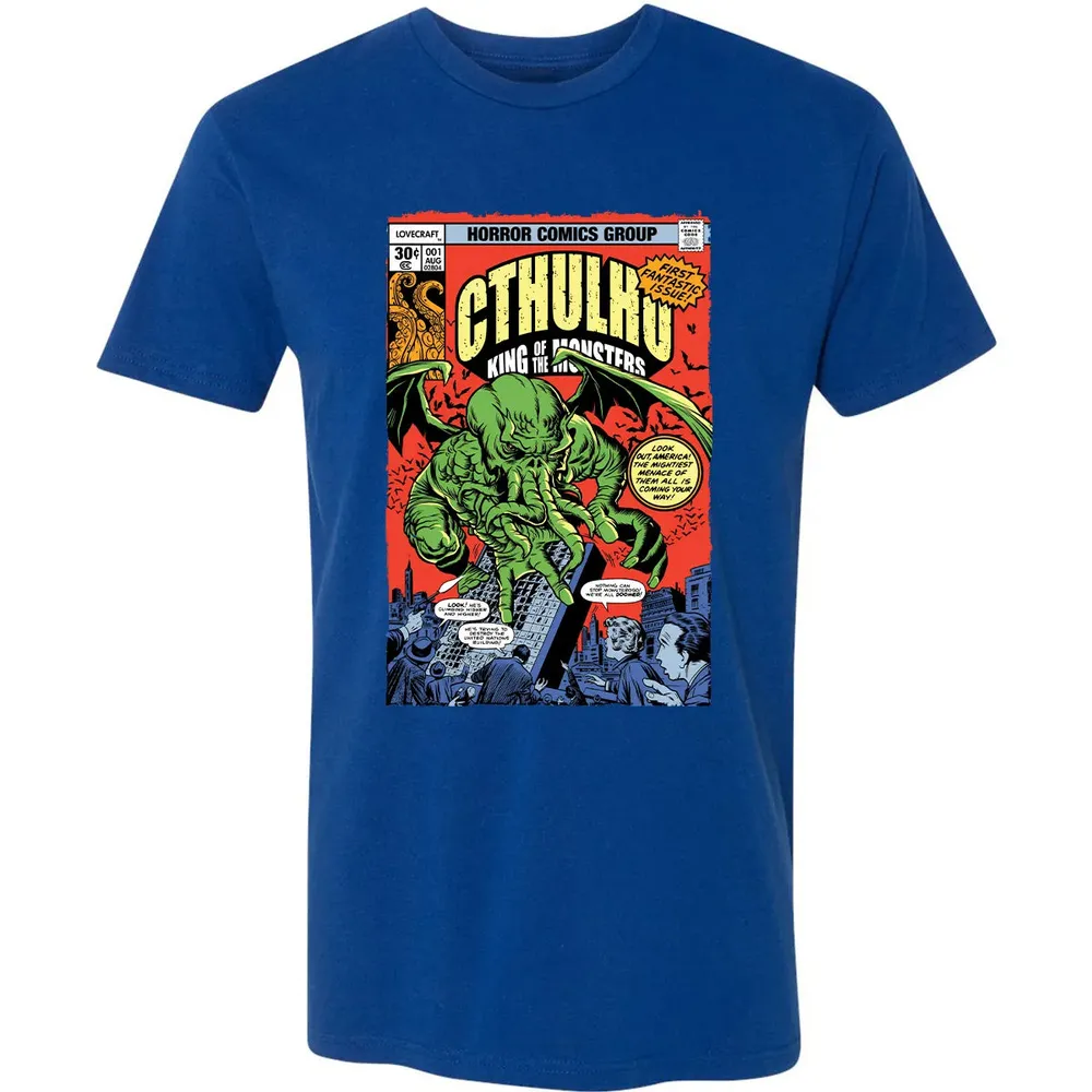 Cthulhu Comic Premium Unisex T-shirt - 10