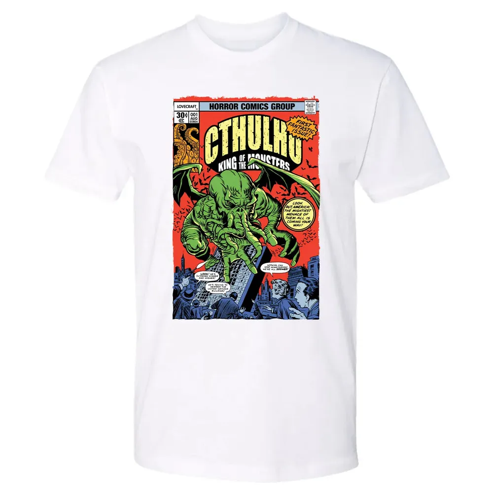 Cthulhu Comic Premium Unisex T-shirt - 4