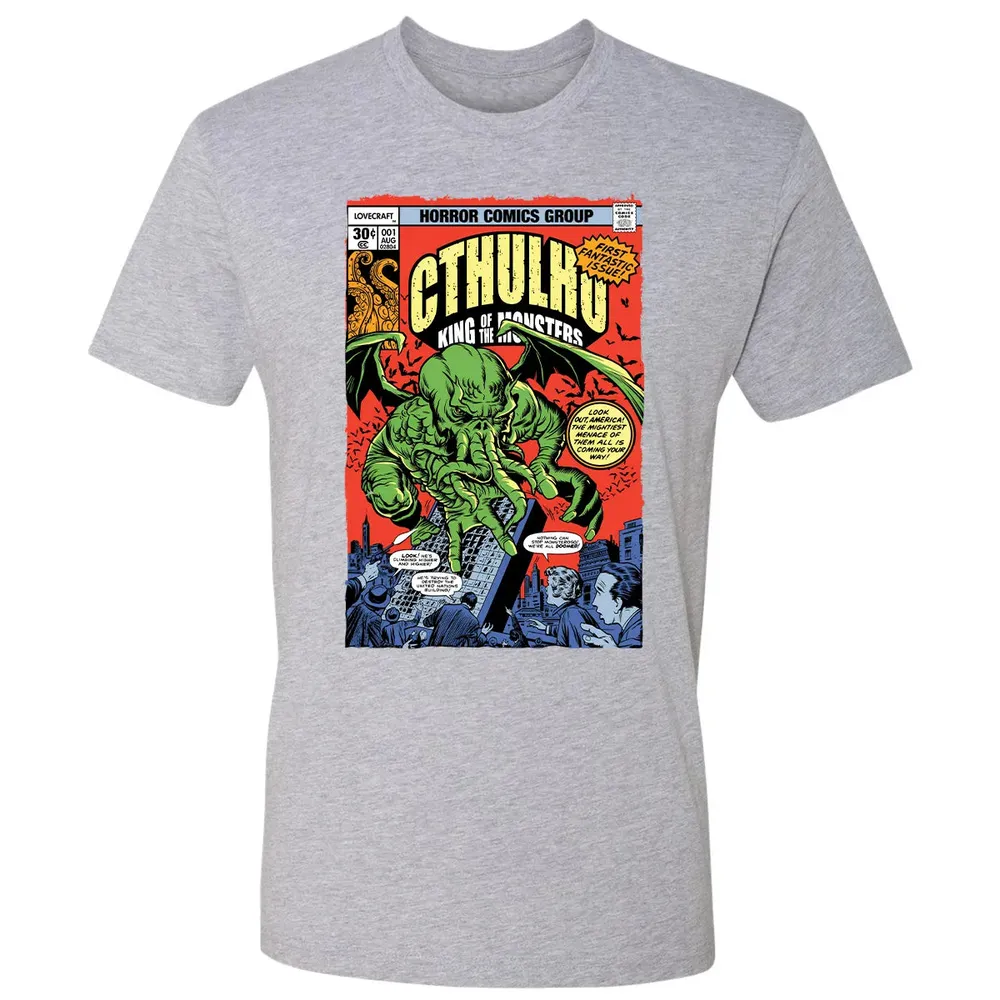 Cthulhu Comic Premium Unisex T-shirt - 9