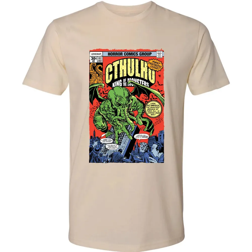 Cthulhu Comic Premium Unisex T-shirt - 13