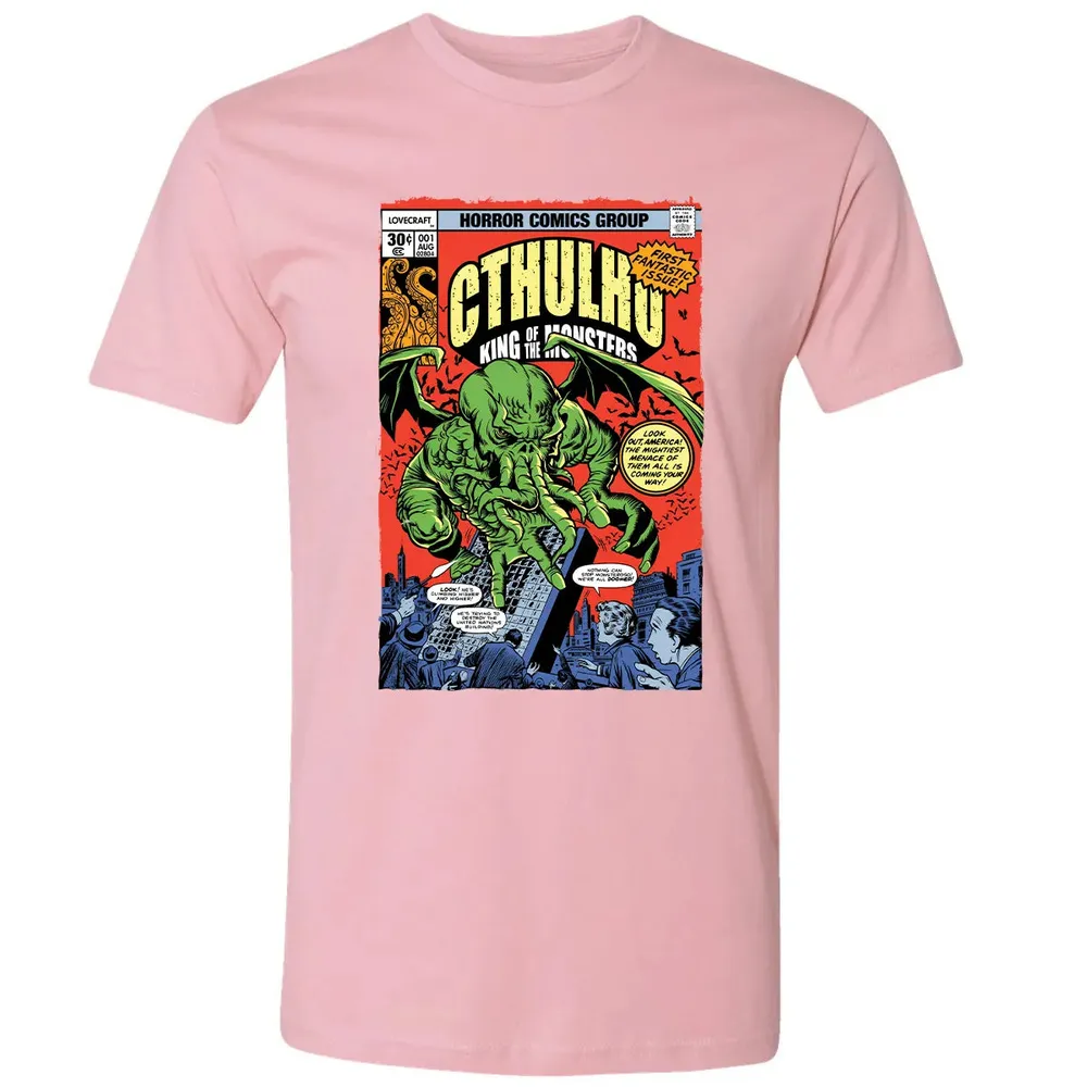 Cthulhu Comic Premium Unisex T-shirt - 3