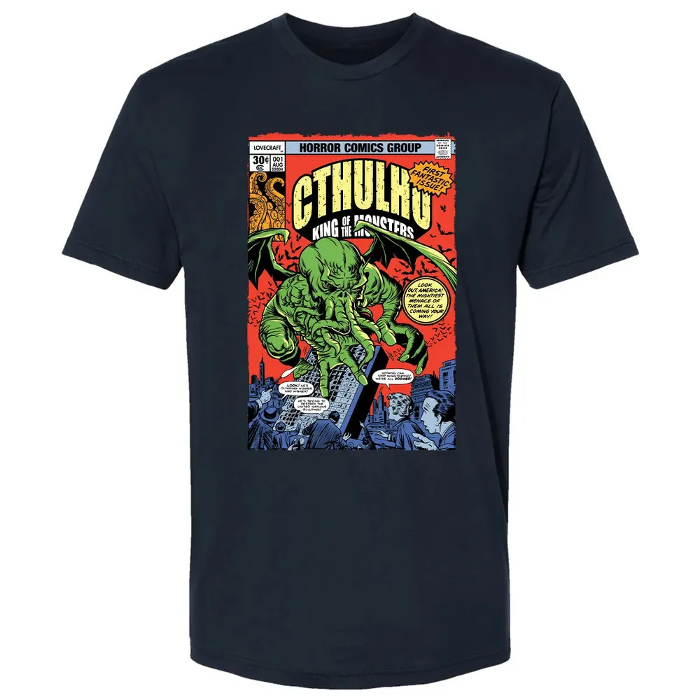 Cthulhu Comic Premium Unisex T-shirt - 2