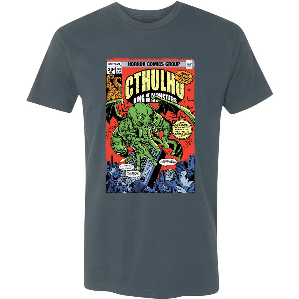Cthulhu Comic Premium Unisex T-shirt - 14