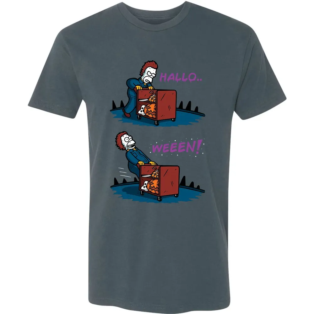 Halloâ€¦ween Premium Unisex T-shirt - 14