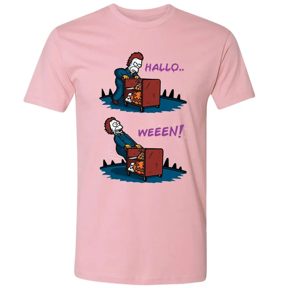 Halloâ€¦ween Premium Unisex T-shirt - 3