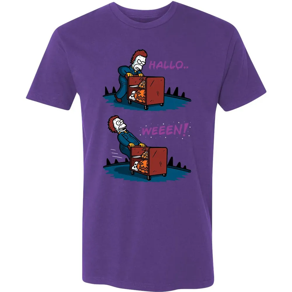 Halloâ€¦ween Premium Unisex T-shirt - 7