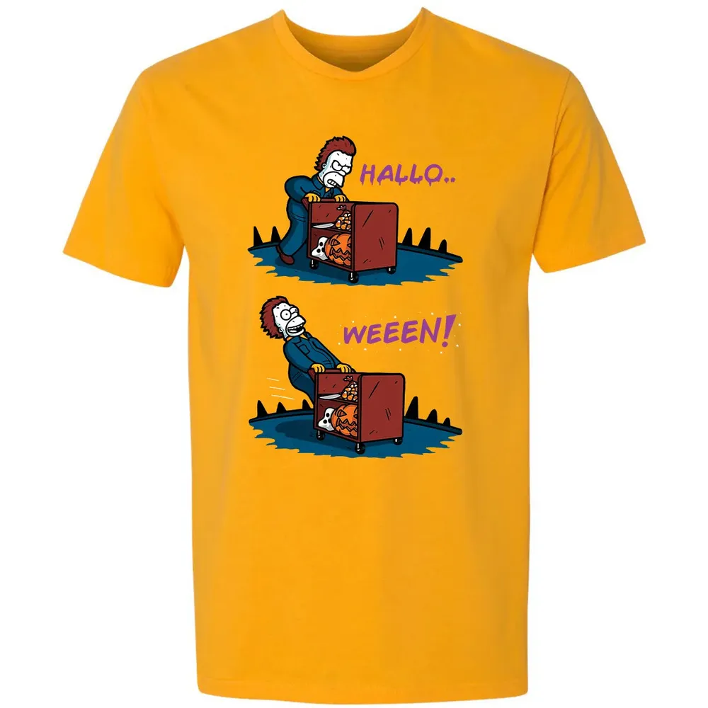 Halloâ€¦ween Premium Unisex T-shirt - 11