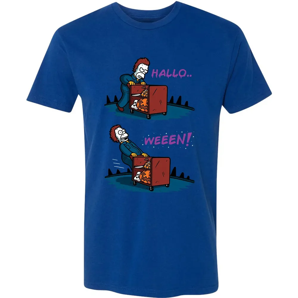 Halloâ€¦ween Premium Unisex T-shirt - 10