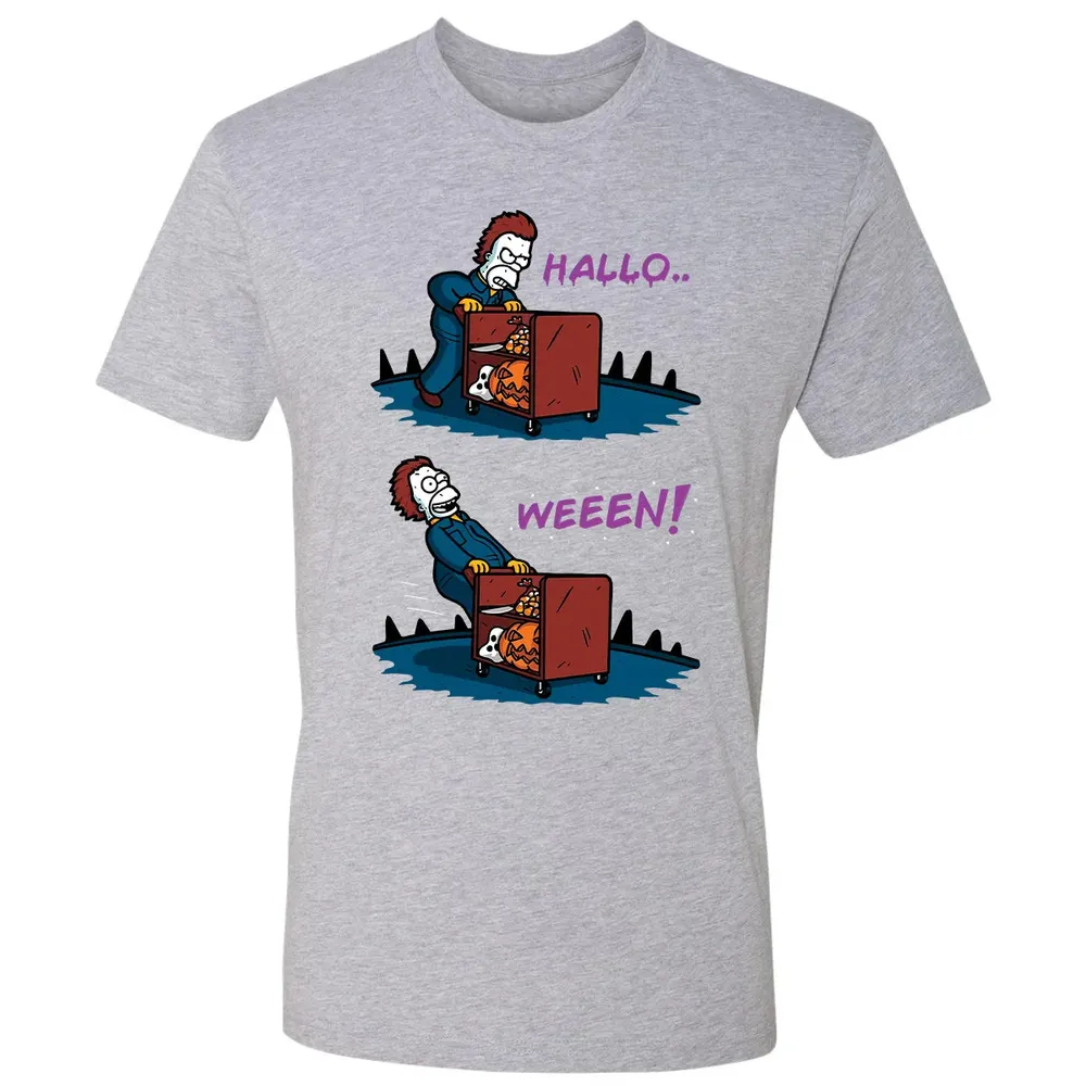 Halloâ€¦ween Premium Unisex T-shirt - 9