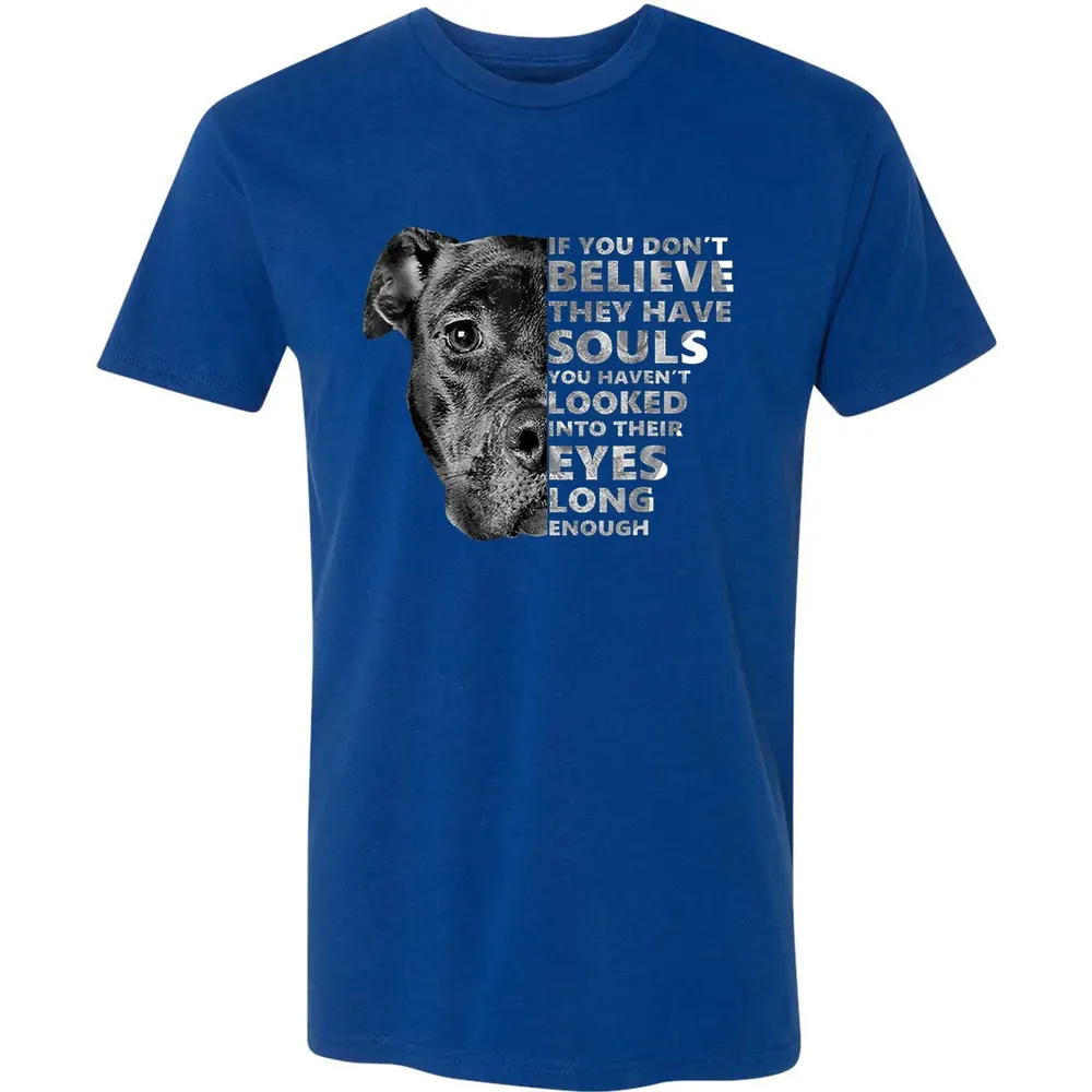 Soul Pitbull I Love Pitbull  Dog Lover Gift Premium Unisex T-shirt - 10