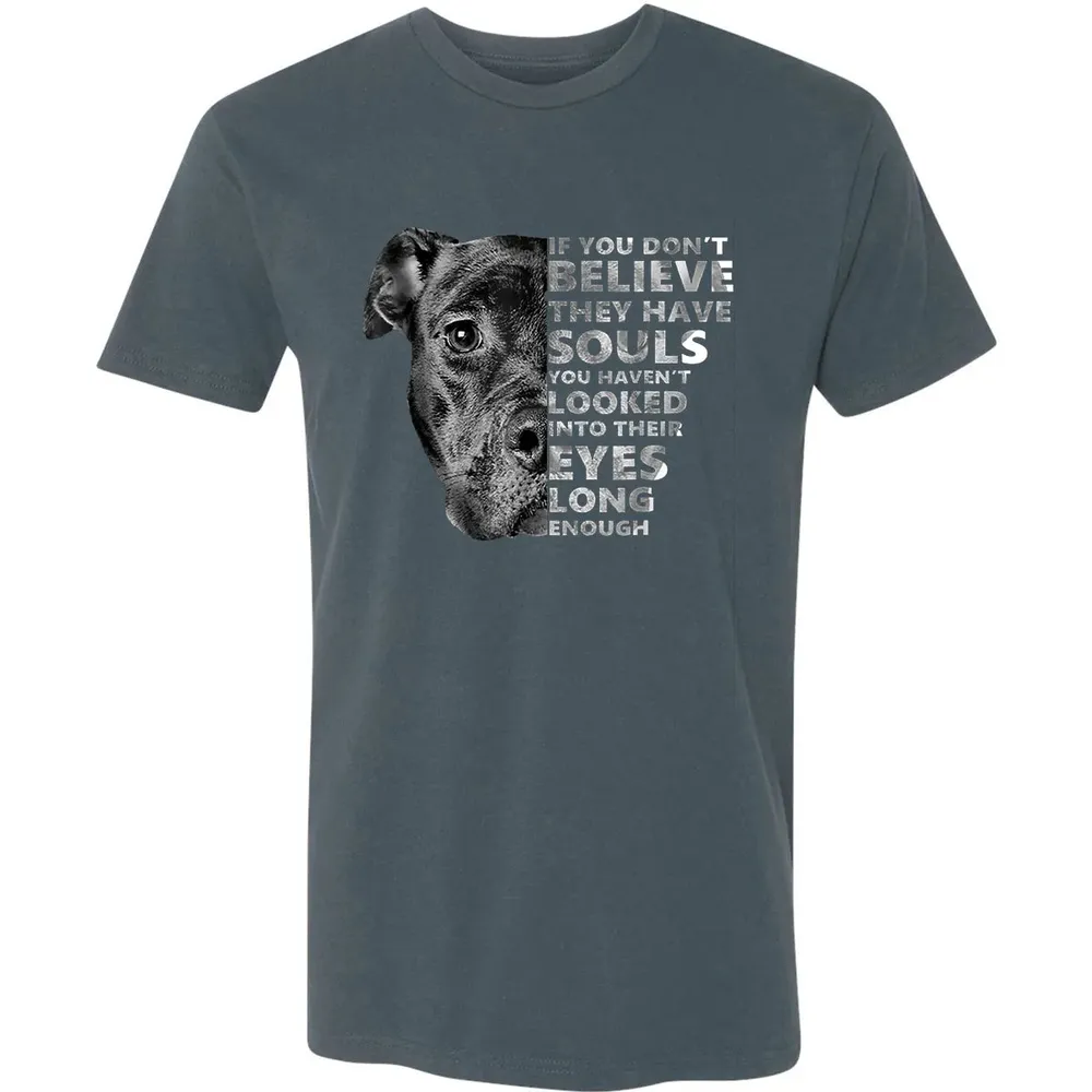 Soul Pitbull I Love Pitbull  Dog Lover Gift Premium Unisex T-shirt - 14