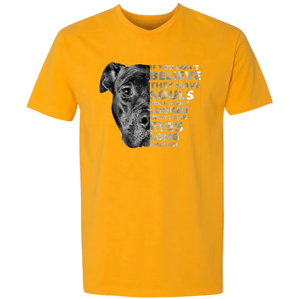 Soul Pitbull I Love Pitbull  Dog Lover Gift Premium Unisex T-shirt - 11