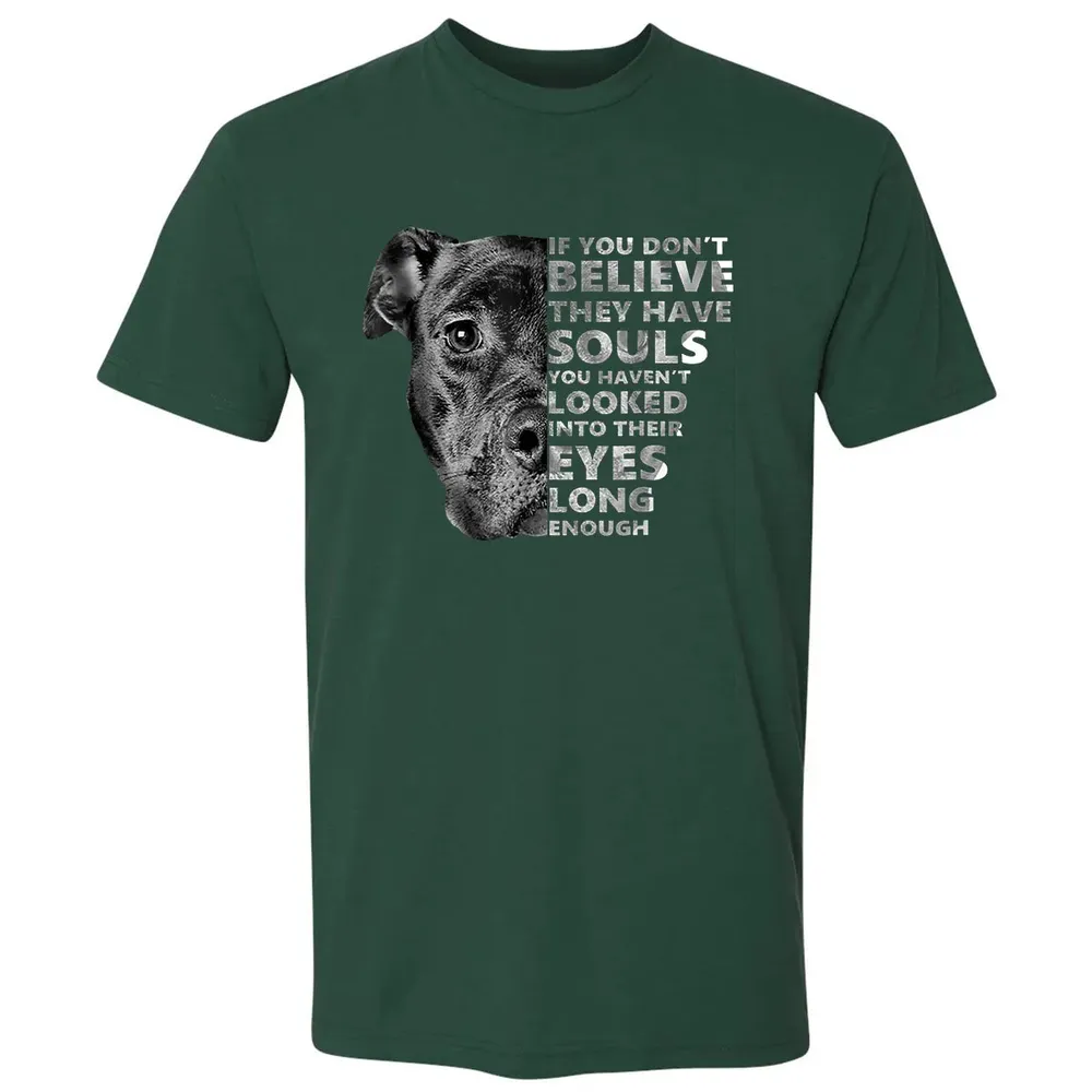 Soul Pitbull I Love Pitbull  Dog Lover Gift Premium Unisex T-shirt - 12