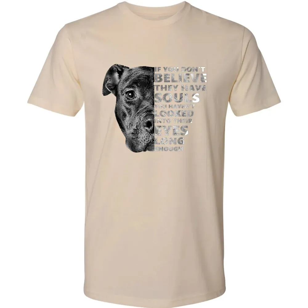 Soul Pitbull I Love Pitbull  Dog Lover Gift Premium Unisex T-shirt - 13