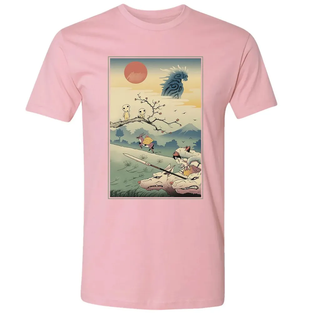 Princess Ukiyo-E Premium Unisex T-shirt - 3