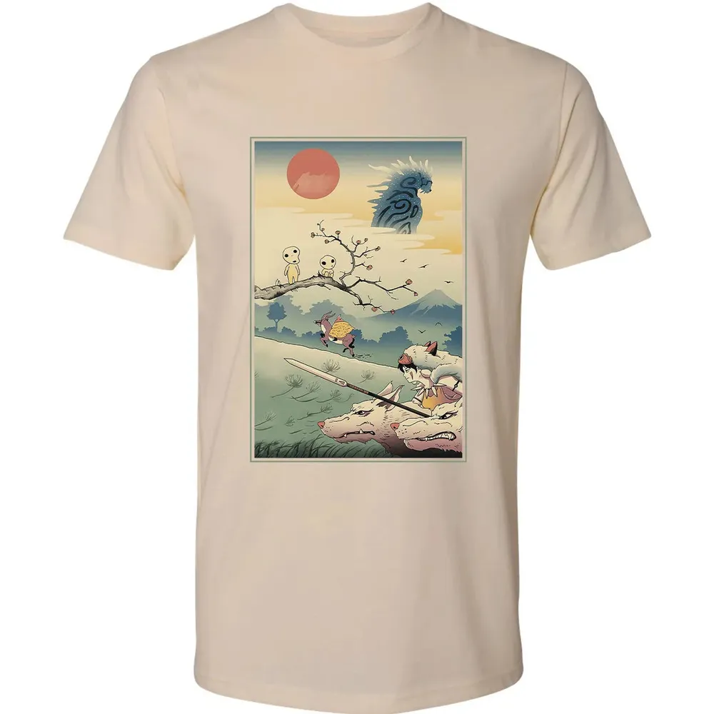 Princess Ukiyo-E Premium Unisex T-shirt - 13