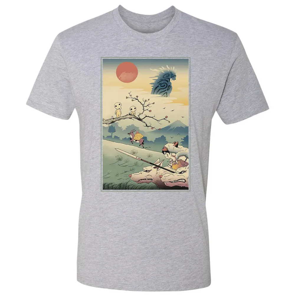 Princess Ukiyo-E Premium Unisex T-shirt - 9