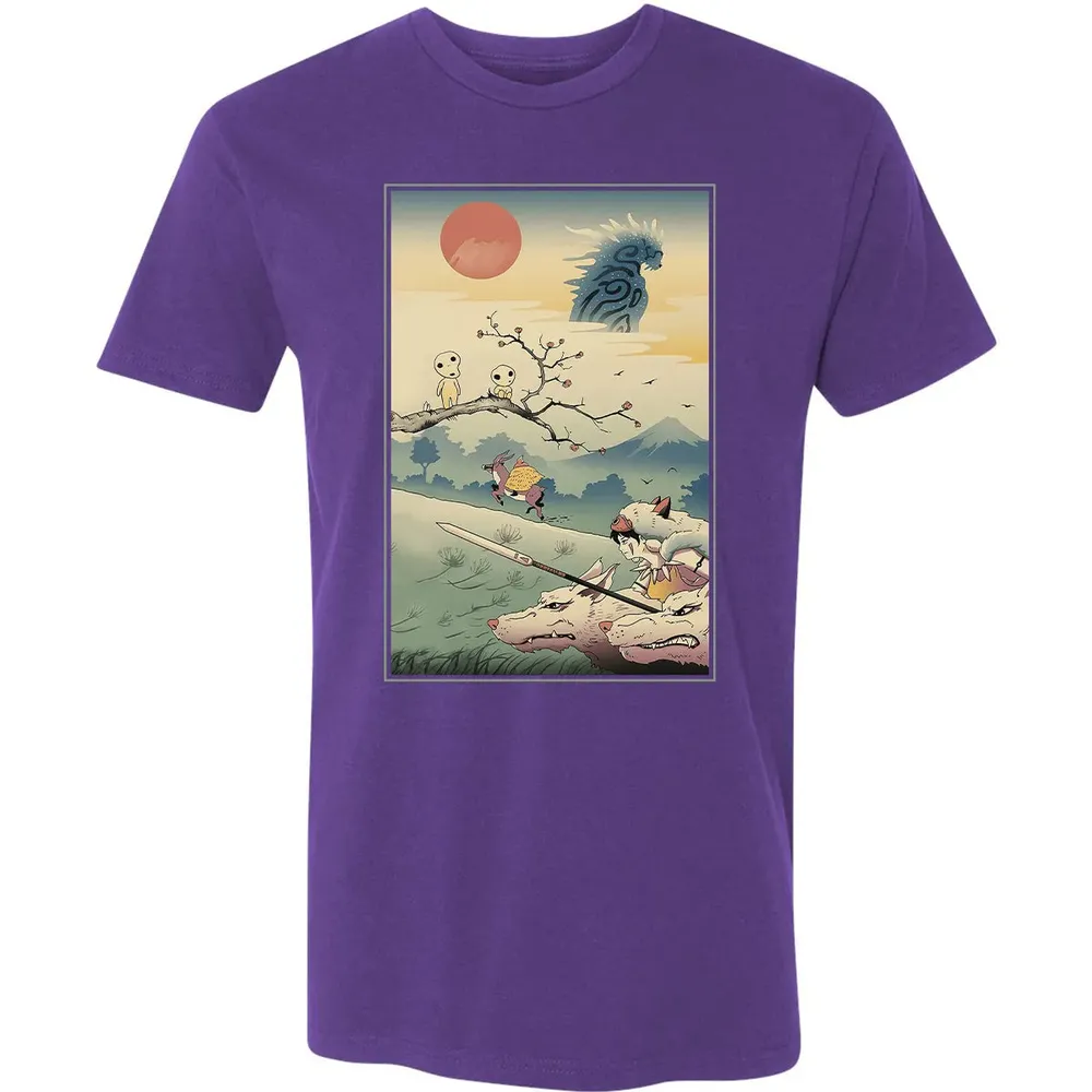 Princess Ukiyo-E Premium Unisex T-shirt - 7