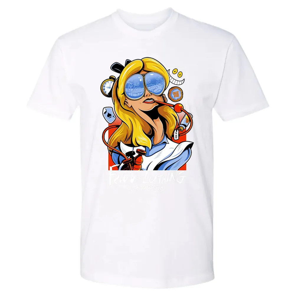 Fear and Loathing in Wonderland Premium Unisex T-shirt - 4