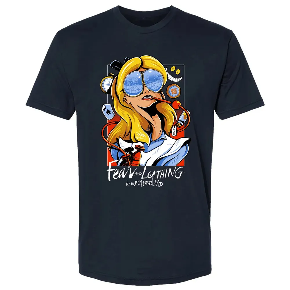 Fear and Loathing in Wonderland Premium Unisex T-shirt - 2
