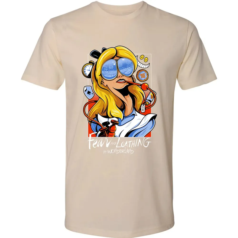 Fear and Loathing in Wonderland Premium Unisex T-shirt - 13
