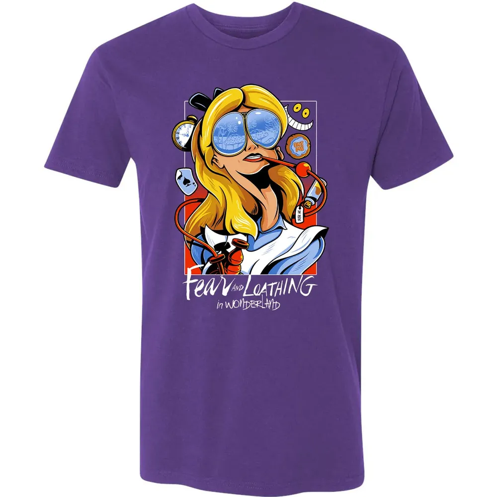 Fear and Loathing in Wonderland Premium Unisex T-shirt - 7