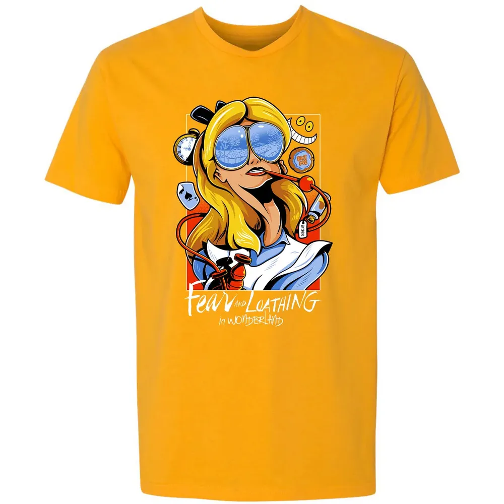 Fear and Loathing in Wonderland Premium Unisex T-shirt - 11