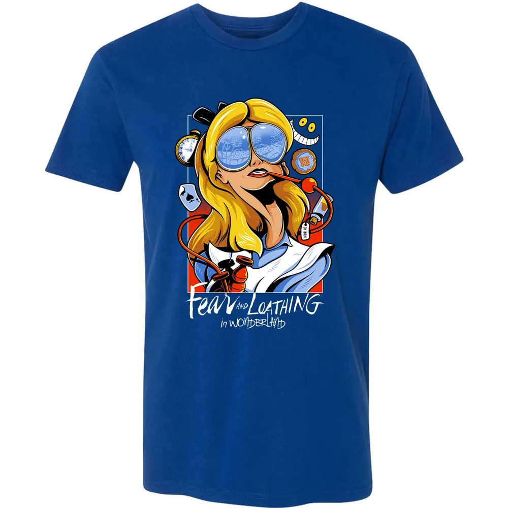 Fear and Loathing in Wonderland Premium Unisex T-shirt - 10