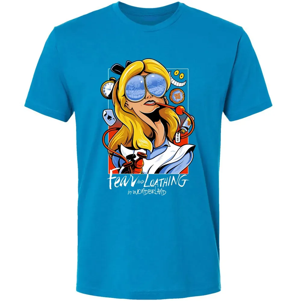 Fear and Loathing in Wonderland Premium Unisex T-shirt - 15
