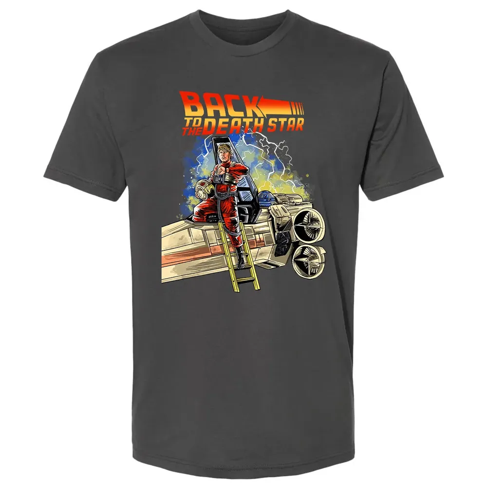Back To The Death Star Premium Unisex T-shirt - 8