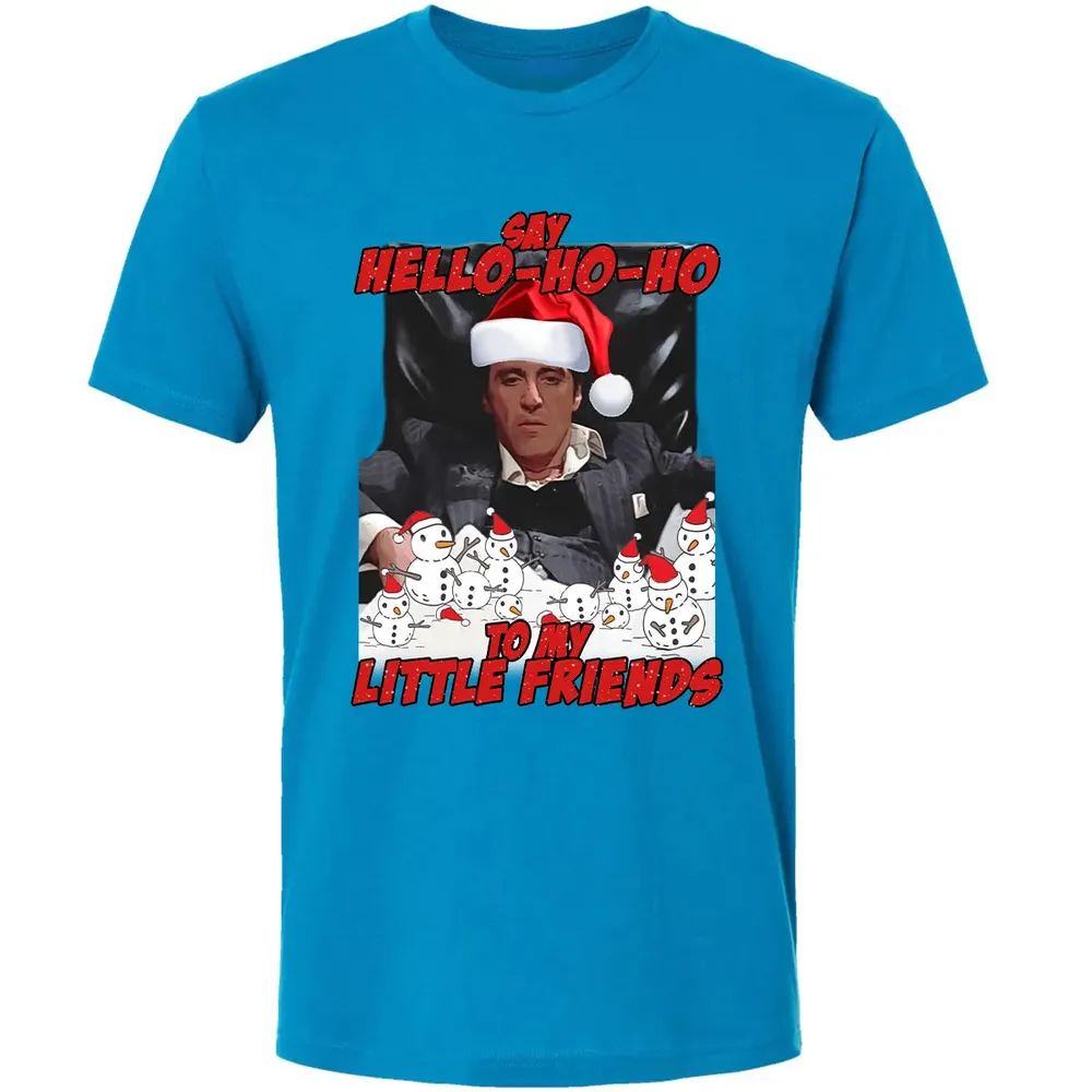 Say Hello-ho-ho Premium Unisex T-shirt - 15