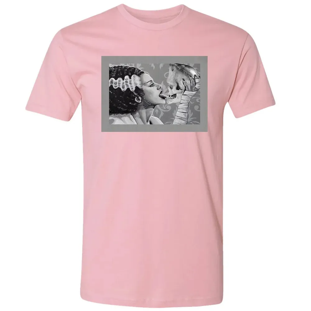 Bride and Skull Premium Unisex T-shirt - 3