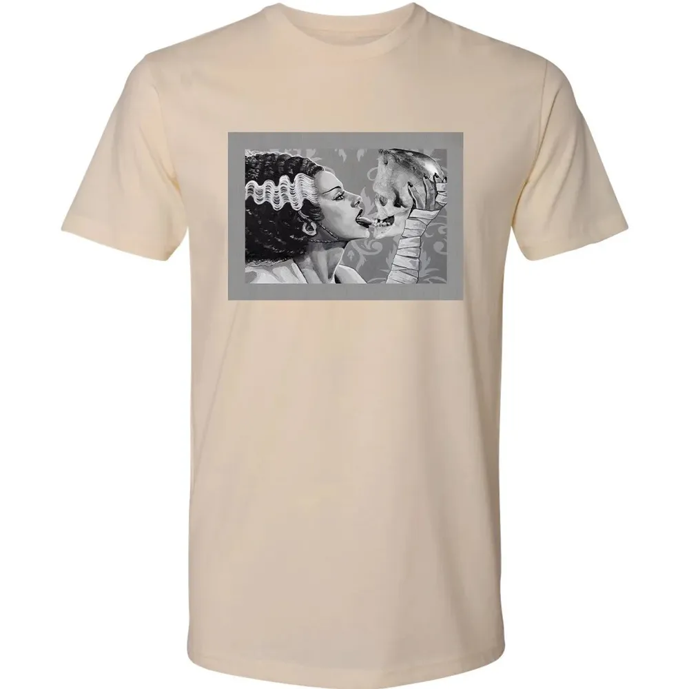 Bride and Skull Premium Unisex T-shirt - 2