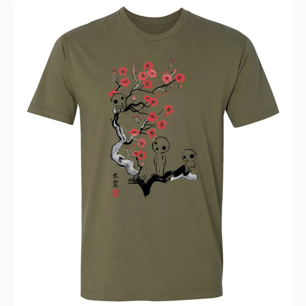 Little Forest Spirits Premium Unisex T-shirt - 5
