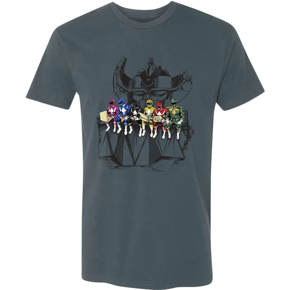 Lunch Atop A Mega Premium Unisex T-shirt - 14