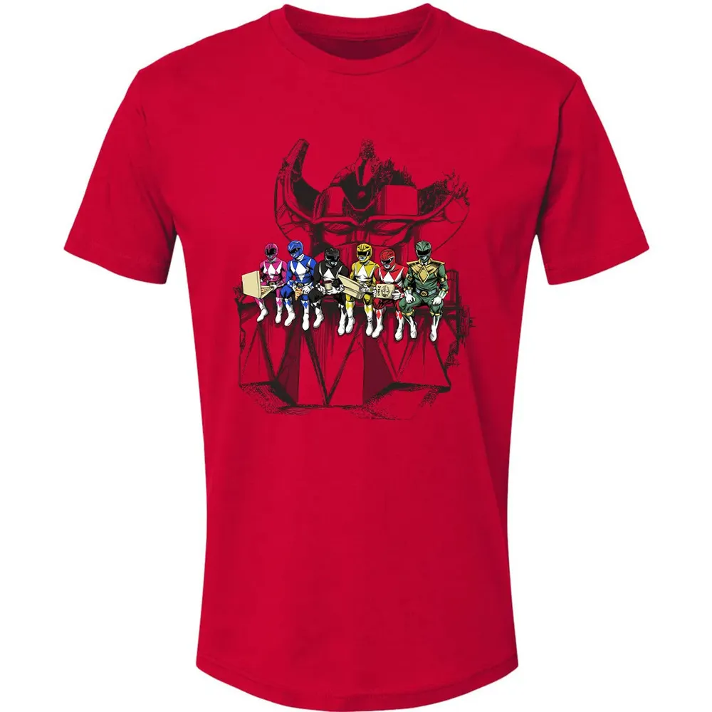 Lunch Atop A Mega Premium Unisex T-shirt - 6