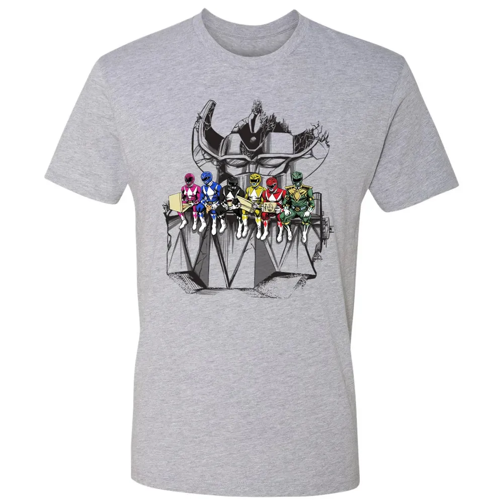 Lunch Atop A Mega Premium Unisex T-shirt - 9