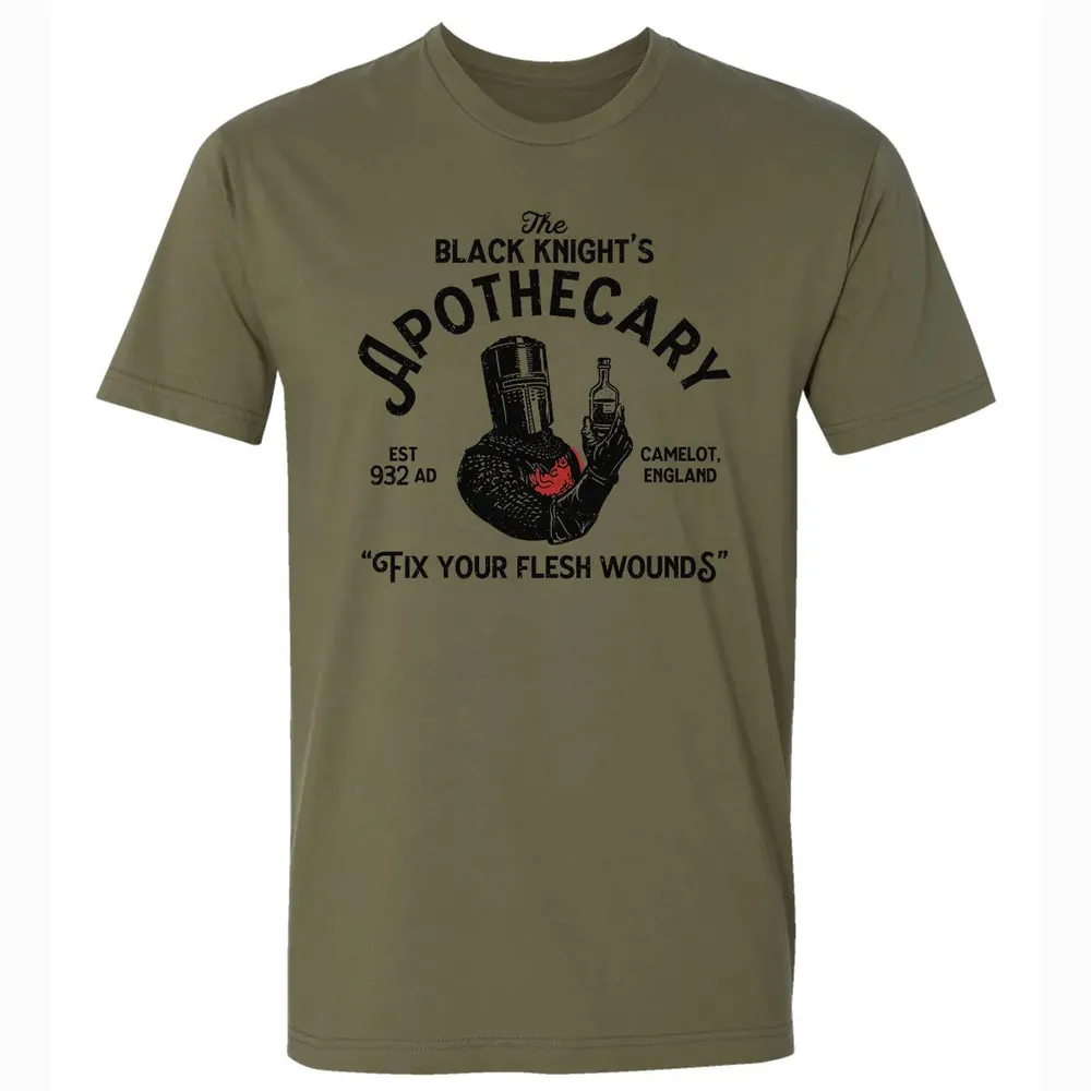 Black Knight Apothecary Premium Unisex T-shirt - 5