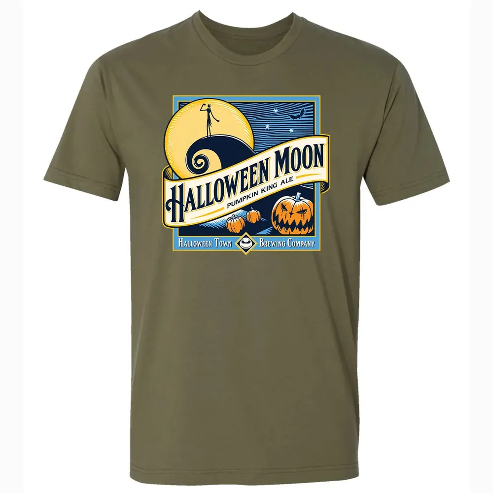 Halloween Moon Premium Unisex T-shirt - 5