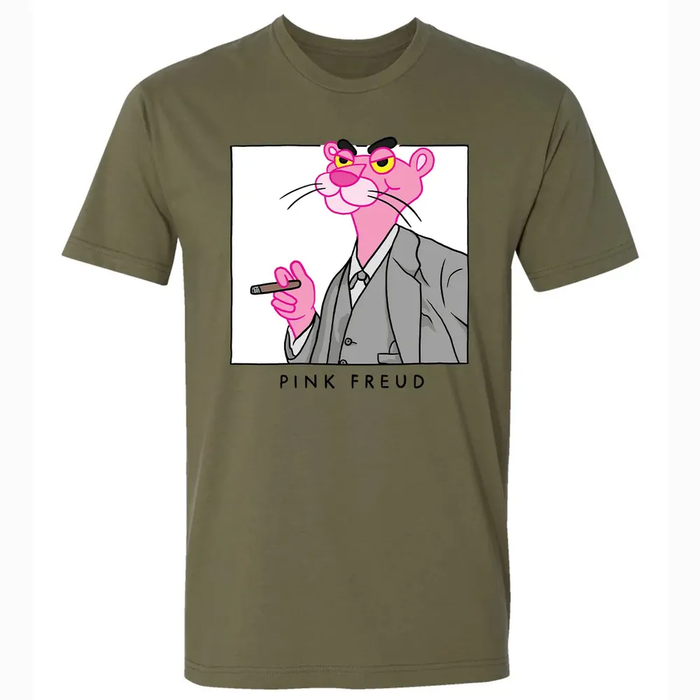 Pink Freud Premium Unisex T-shirt - 5